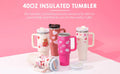 AuraSip 40oz Insulated Travel Tumbler
