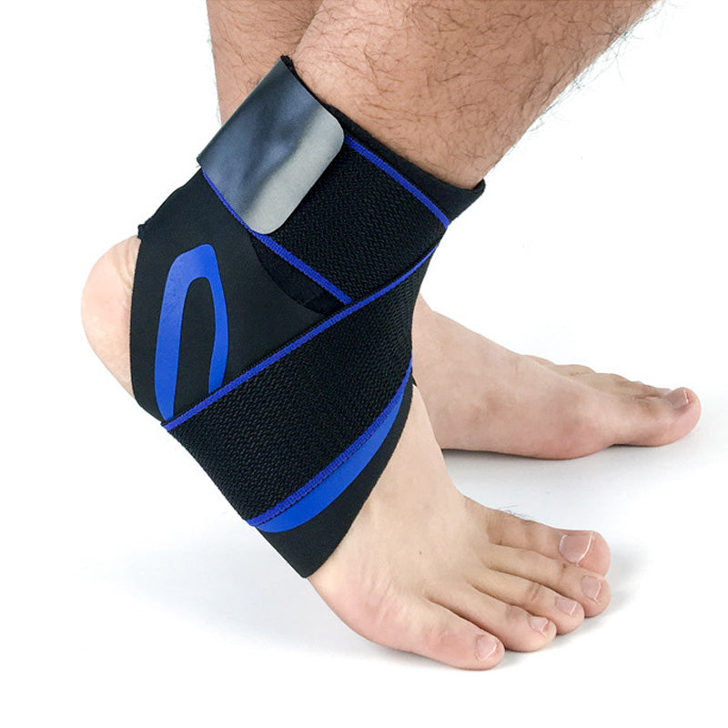 Breathable ankle support sleeve for sports and training