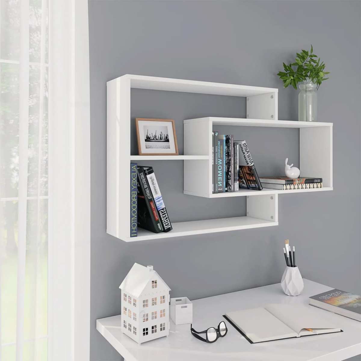 Elin Floating Wall Shelf Set