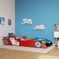 TurboRacer Kids Racing Car Bed